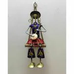 Sancheti Art Wall Decorative Metal Musicians Wall Hanging Showpiece for Home Decor showpiece (8.5x8.5x20)cm