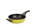 Kitchen Chef Black Aluminium Induction And Gas Stove Compatible Non Stick Frying Pan 22 cm 1.50 ltr