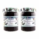 Dana Black Currant Diabetic Spread, 315g, Pack of 2, Product of Poland