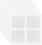 Meubels Disposable Shower Drain | Hair Catcher | Drain Hair Catcher | Waterproof Mesh Stickers for Bathroom Accessories, Apartment Essentials for Kitchen, Sink, Bathtub | Drain Cover Jali | Kitchen Sink Drain Cover | Bathtub Drain Cover (Pack of 10)