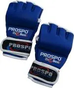 PROSPO Combat MMA Gloves with Thumb for MMA/Muay Thai/Kick Boxing/Cross Fit/Aerobics/Cardio Karate/Boxercise/Karate/Taekwondo/Krav MAGA/Punch Bag Training/Speed Ball Training