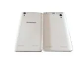 CPK White Plastic Replacement Battery Dor Back Panel For Lenovo A6000, A6000 Plus