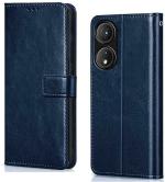 BINTAGE Flip Cover for Itel P661N / Itel_P55 5G (Blue, Magnetic Case, Pack of: 1)