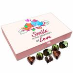 Chocholik Valentines Day Chocolate Gift Box, 12 Piece, 144 Grams