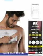 BEAUT-ERA Hair Removal Spray for Men Painless Full Body Hair Removal Spray for Chest, Back, Legs, Under Arms & Intimate Area Easy To Use Quick Result Hair Remover Spray - 100ml