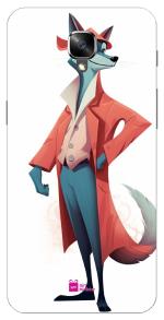 Gift Minister Hard Designer Mobile Case For One Plus 3 Back Cover Silver - Wild Animal Jungle Book Illustrations Aquamarine Gray Stylish Costume Red Tex Avery Antiform Anti-Fingerprint 1Pcs 1701D