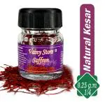Kashmiri Saffron/Kesar (A++ Grade) for Pregnant Women, Skin, Face, Food and Puja 1/4 (0.025 g)