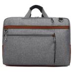 The Clownfish Grey Nylon Unisex 2-in-1 Convertible Laptop Backpack cum Messenger Bag