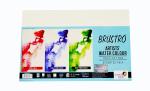 Brustro White Cotton Artists Watercolour Paper 300 GSM 14 X 21 cm (Pack Of 15)