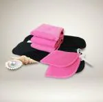 Safepad (2- day pads & 3- night pads & 2- inner labia pad)pink & black