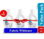 Shinelay Fabric Whitener | Cloth Whitener for White Clothes For Stains Remover Whitener Liquid Detergent (500ml)