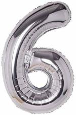 FANEX Solid 6th year Birthday Decoration Balloon