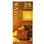 Godiva Chocolatier 31 Percent Cacao Milk Chocolate Salted Caramel Bar, 100 Gm Kit Kat