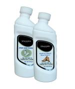 Sheppits Premium Sneakers Cleaner (Natural) & Suede Nubuck Shoes Cleaner Combo | Shoe Care Kit