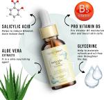 Parwati Gramudyog Herbal Products Salicylic Acid Face Serum Prevent future Acne Soothes inflammation Exfoliates dead skin cells with (Goodness of Turmeric) (Pack of -3)