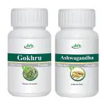 Jain Gokhru Asgwagandha And Energy Booster Combo - 100 g (Pack of 2)