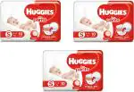 Huggies White Baby Diapers 3 - 6 Months Small 10 Pieces| Pack of 3