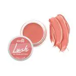 Clensta Lush Blush lip and cheek tint Candy Cane| 5 gm| With Red Aloe Vera and Jojoba Oil| Better Lip Tone and Soft Texture| Cheeks Blush