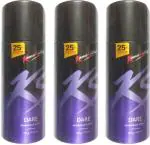 Ks 3 Dare Deodorant Spray 50Ml Deodorant Spray, 150 Ml (Pack Of 3)