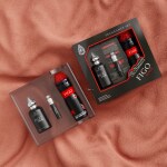 Al-Nuaim Figo Black Gift Set | 1 Perfumed Spray - 200ml | 1 Eau De Perfume - 100ml | 1 Attar Roll on - 6ml | Gift Set For Men