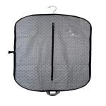 GULAFSHA INDUSTRIES Gray Foldable Double Zip Non Woven Men's Coat Blazer Cover