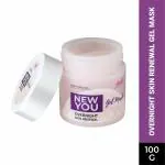 Iba Advanced Activs Youth Preserve New You Overnight Skin Renewal Gel Mask, 100g l 12% Lactic Acid & Hyaluronic Acid l For Even Tone Glowing Skin l Sleeping Mask For All Skin Types