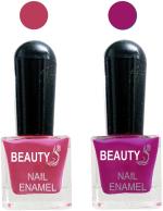 OUR Beauty Multicolor Extra Shine Long Wear Durable Nail Polish Combo 107, 20 ml (Pack Of 2)