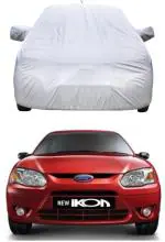 CARNEST Car Cover For Ford Ikon (With Mirror Pockets) (Silver, For 2008, 2009, 2006, 2007, 2013, 2005, 2014, 2015, 2012, 2011, 2010, 2017, 2016 Models)