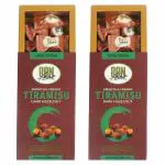 Sapphire Bon Amour Tiramisu Hazelnut Dark Chocolate, 80g (Pack of 2)