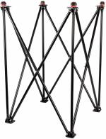 Kwickk Steel and Plastic Carrom Stand