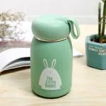 ECOVISTA Mini Water Bottle,Small Glass Thermal Flask Insulated Leakproof Coffee Travel Water Bottle