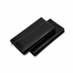 COI Black Expandable File Folder for Documents | Multiple Chequebook Holder | Document/Passport Organizer Easy to Carry for Mom & Dad Set of 2 Chequebook Holder