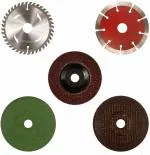Sauran Grinding/Cutting Wheel for Angle Grinder (Set of 5 Pcs)