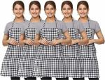 NISSI cotton Kitchen apron for men & women pack of 5