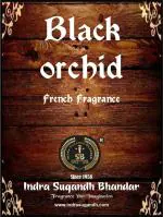 Indra Sugandh Bhandar Black Orchid Floral Ittar Mild And Spicy Long Lasting Attar Rollon Box, 12 Ml