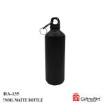 GIFTANA GIFTMART HA-135-750ML-MATTE-BOTTLE Black