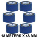 VCR Blue Duct Tape - 18 Meters in Length 48mm / 2