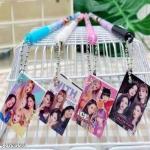 Topgifties Black Pink Eraseable Pen for Black Pink lover, best gift for girls, write and erase it from back side of pen , (pack of 4)