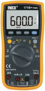 Meco 171B Digital Multimeter (Multicolor)