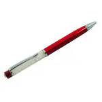 Auteur 1QW41W Red Metal Blue Ink Ball Pen
