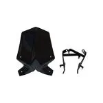 NH Industrial KTM New Duke 125, 250, 390 Adventure X Black and CLAMP Visor