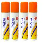 Meditek Volitek Advance Instant Pain Relief Spray 55gms each (Pack of 4)
