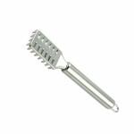 COINFINITIVE Steel Fish Scale Fish Scaler with Stainless Steel , Cleaning Brush Scraper Fish Skin