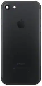 FRIENDZZWORLD Black Aluminium Alloy Back Panel For Apple Iphone 7 Matte