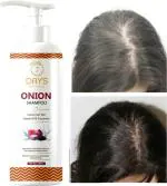 7 Days Premium Faster Onion Black seed Hair Fall Shampoo for Hair Growth & Hair Fall Control, with Onion Oil & Plant Keratin Men & Women (300 ml)