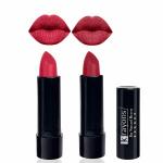 Krayons Cute Pop Matte Lipstick Waterproof Longlasting First Crush Oarnge Tango 3.5gm Each (Pack of 2)