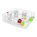 RAB Kitchen Basket Stainless Steel Partition Basket for Kitchen Cabinet Drawer Organizer Modular Kitchen Trolley (Code:- KING PRTN 8