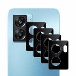Kite Digital [Pack of 4] Oppo K10 5G [Black] Back Camera Lens Protector Tempered Glass - Full Camera Coverage with Easy Installation Kit