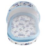Kiddie Fun Baby Mattress with Mosquito Net and Bumper Guard 94x54x52 Cm
