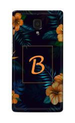 Tweakymod Printed Floral B Back Cover For Redmi 1S